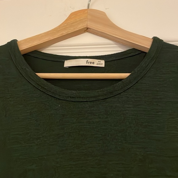 Aritzia Wilfred Free Arizona Shirt, Dark Green - Picture 4 of 7